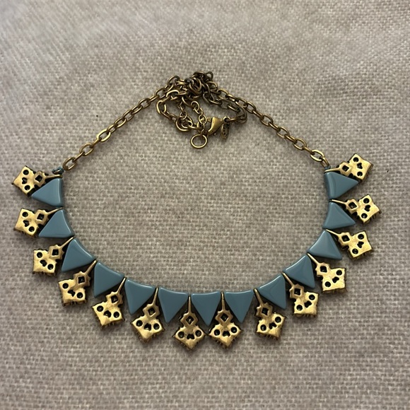 Blue Studded Necklace - Picture 3 of 3